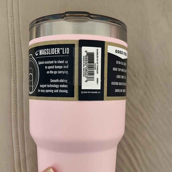 Yeti Rambler 30 oz Tumbler in Ice Pink with MagSlider Lid - Picture 3 of 8